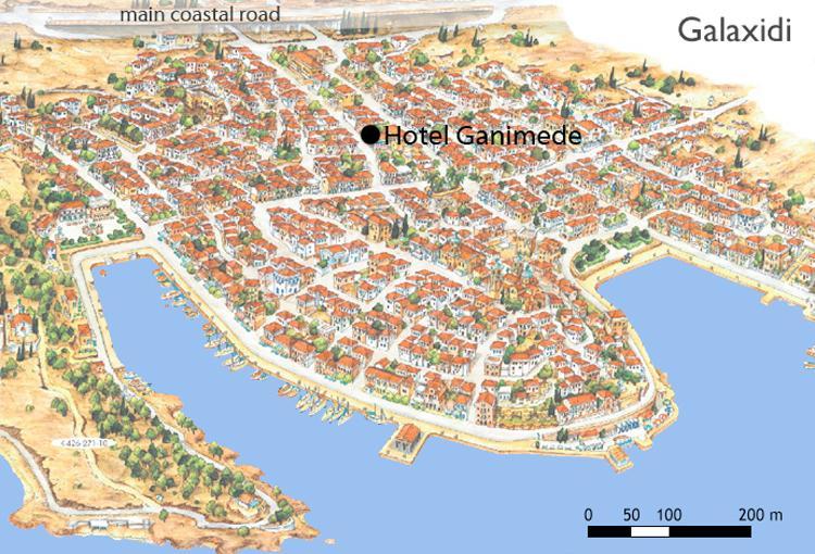 Ganimede Hotel, Galaxídhion المظهر الخارجي الصورة
